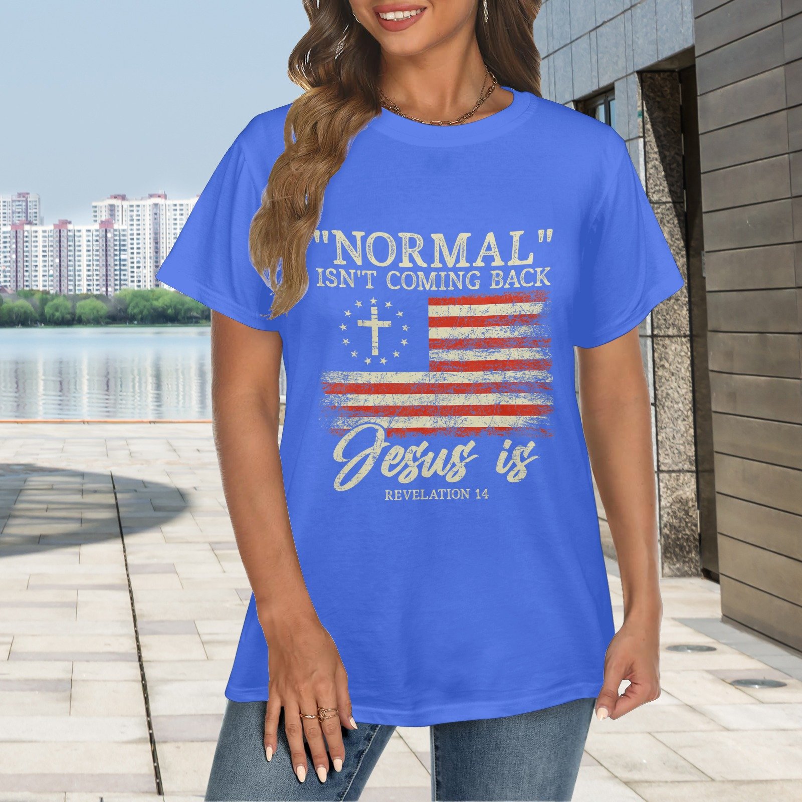 Women's Crewneck Short Sleeve T-Shirt