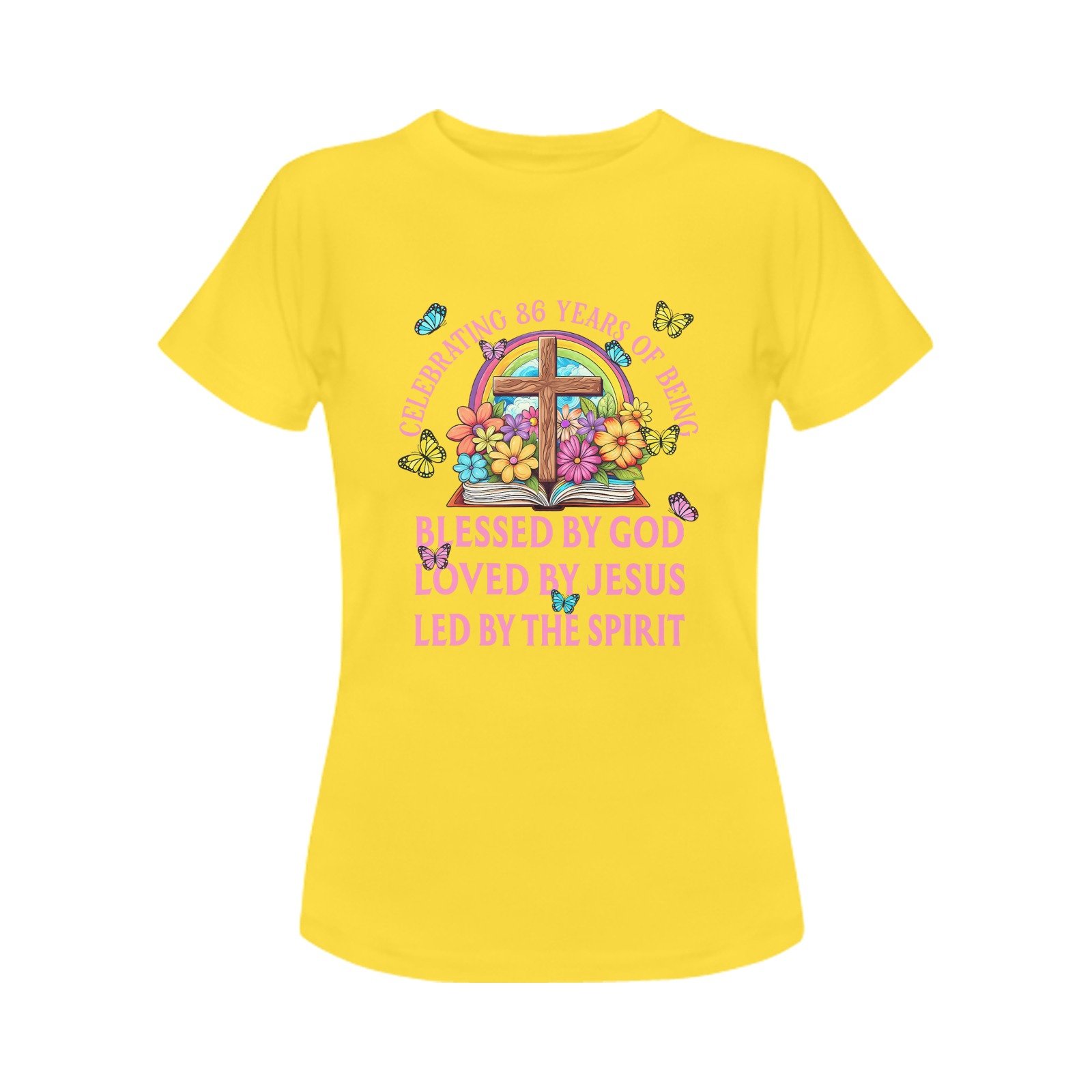 Women's Crewneck Short Sleeve T-Shirt - Image 4
