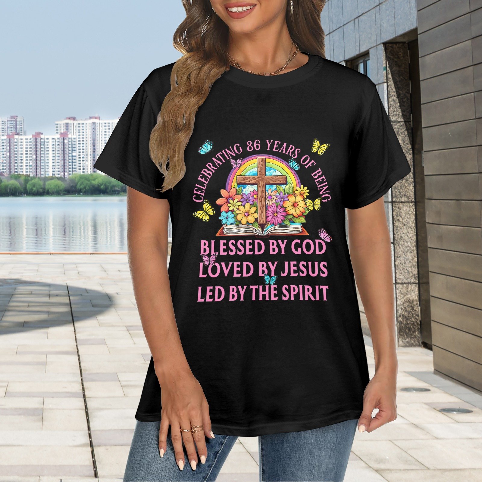 Women's Crewneck Short Sleeve T-Shirt