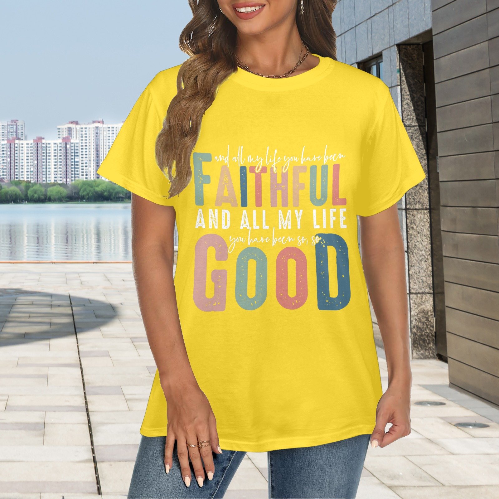 Women's Crewneck Short Sleeve T-Shirt