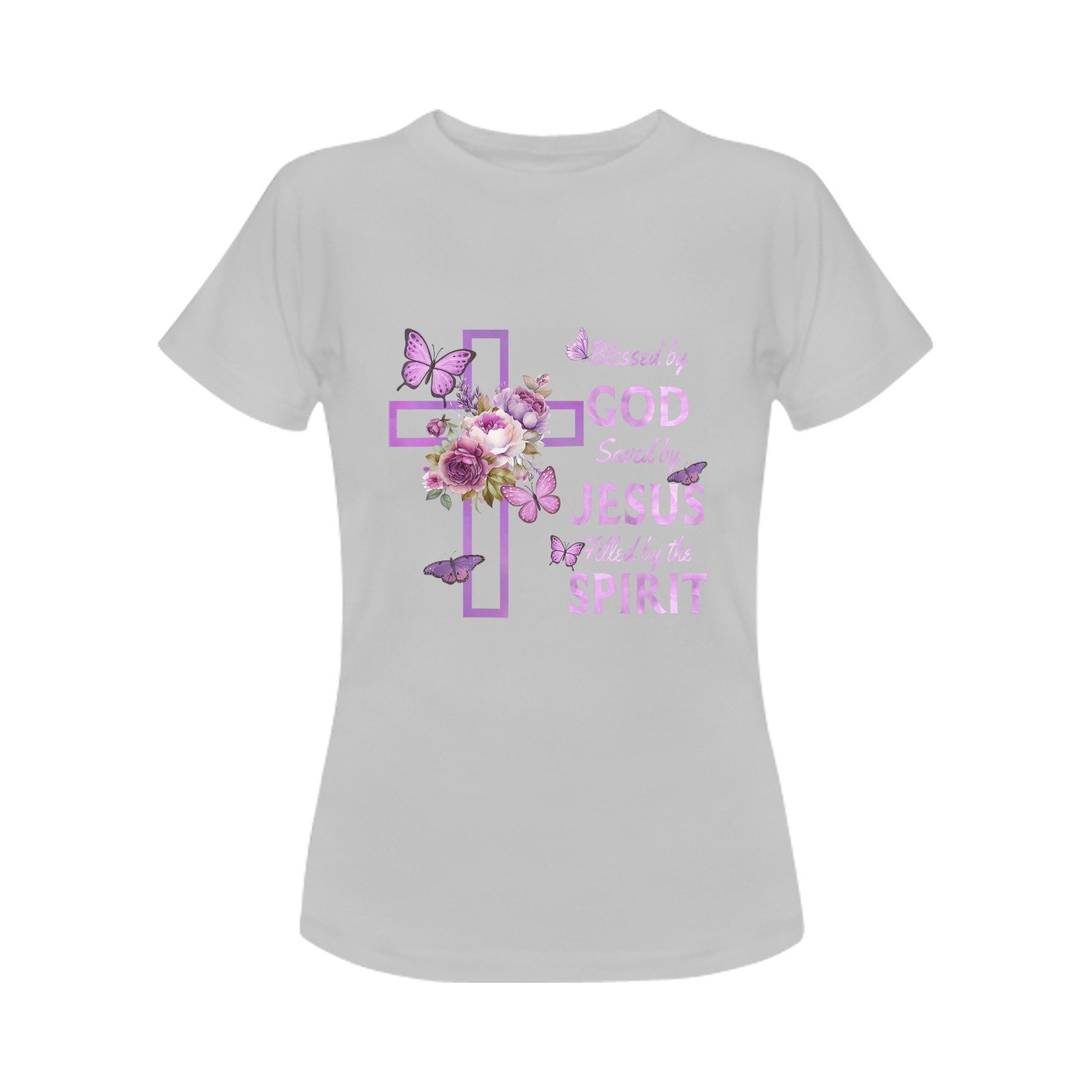 Women's Crewneck Short Sleeve T-Shirt - Image 4