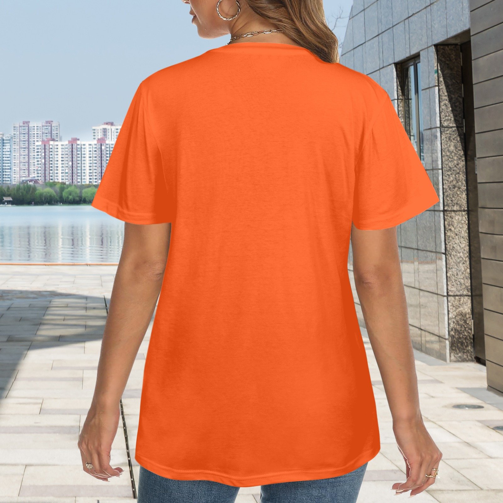 Women's Crewneck Short Sleeve T-Shirt - Image 3