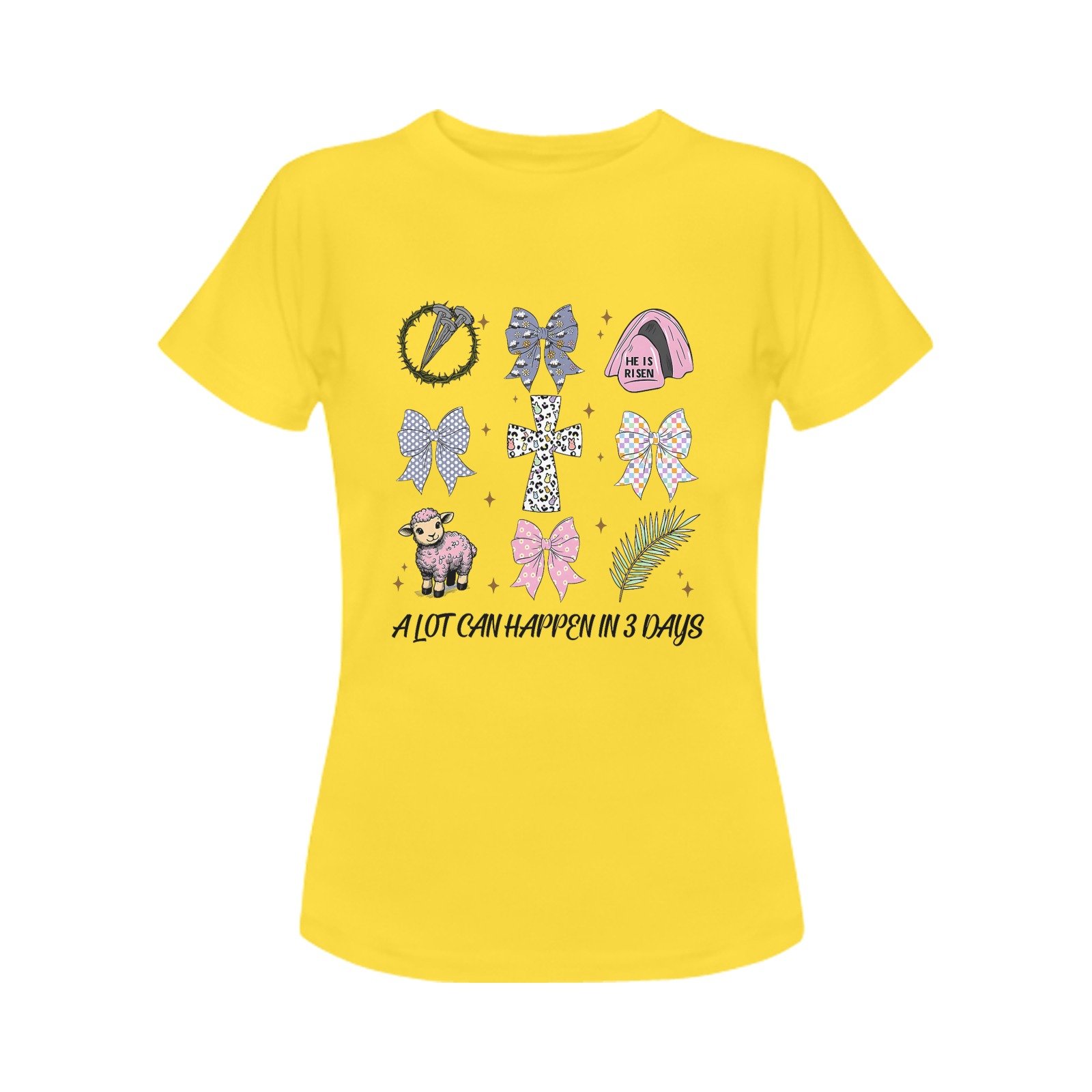 Women's Crewneck Short Sleeve T-Shirt - Image 4