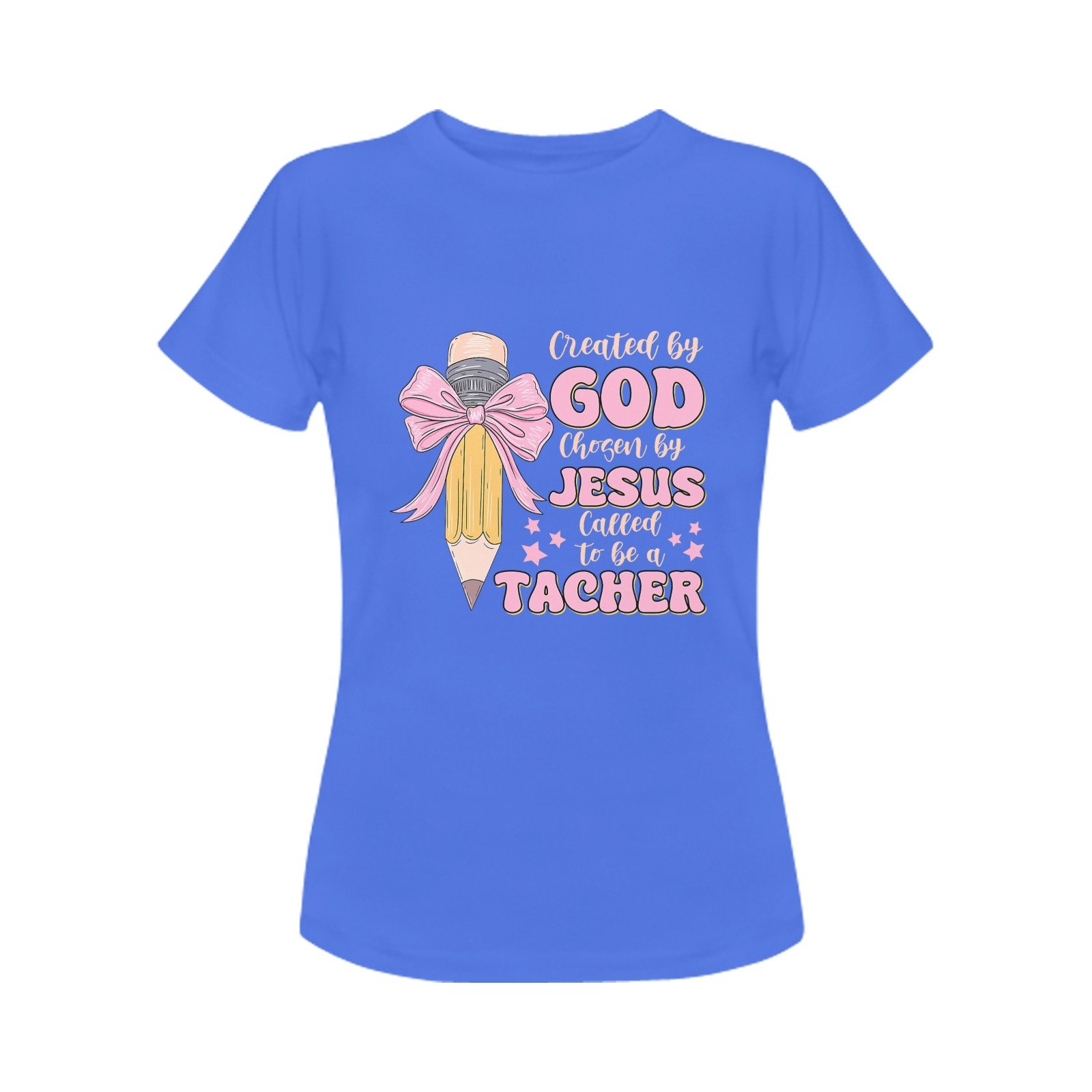 Women's Crewneck Short Sleeve T-Shirt - Image 4