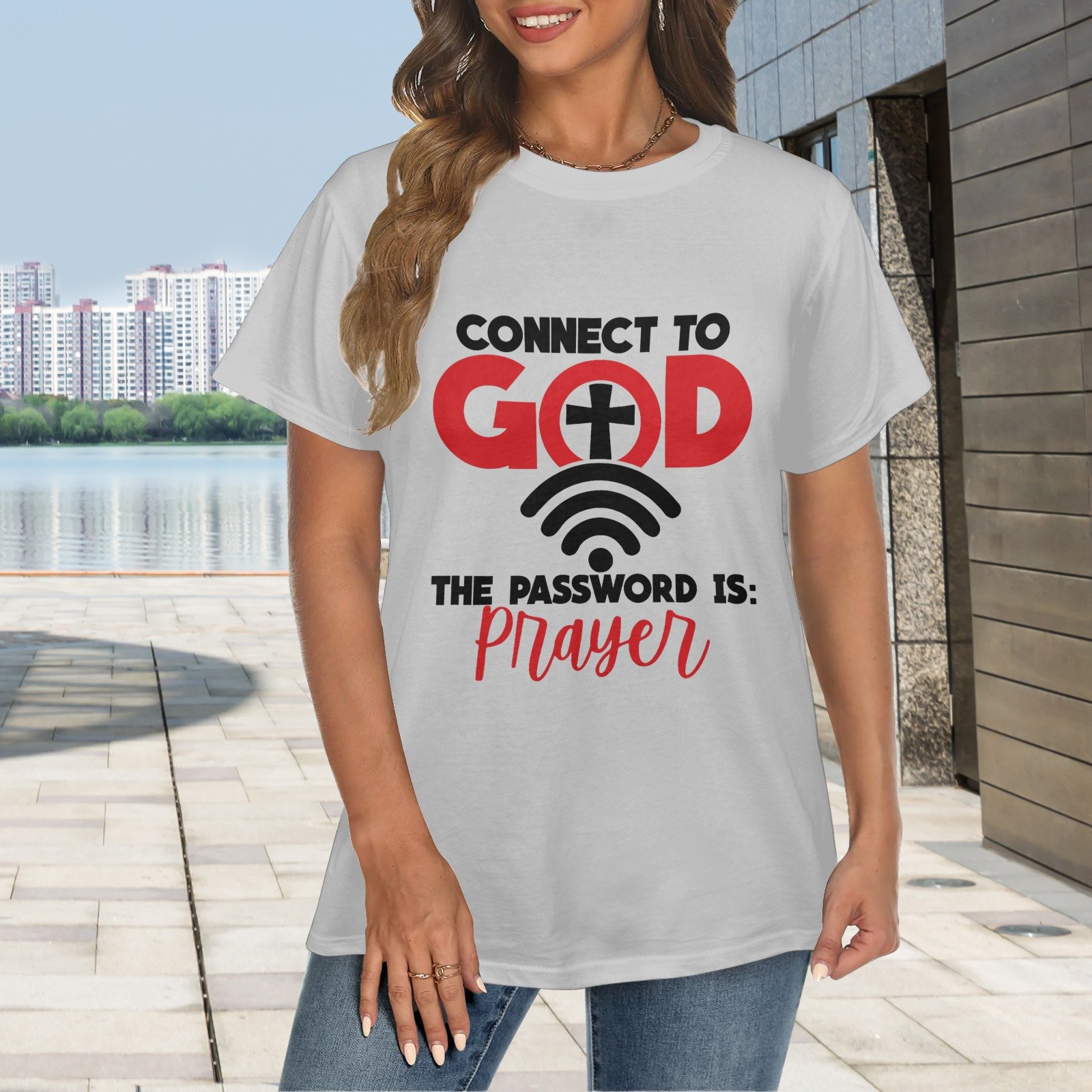 Women's Crewneck Short Sleeve T-Shirt