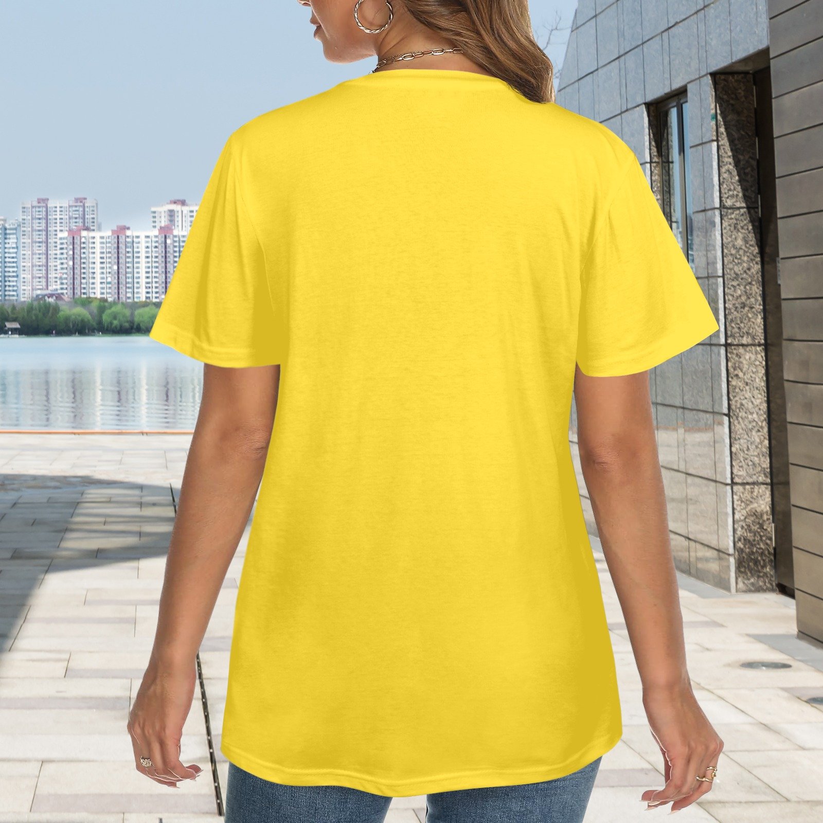 Women's Crewneck Short Sleeve T-Shirt - Image 3