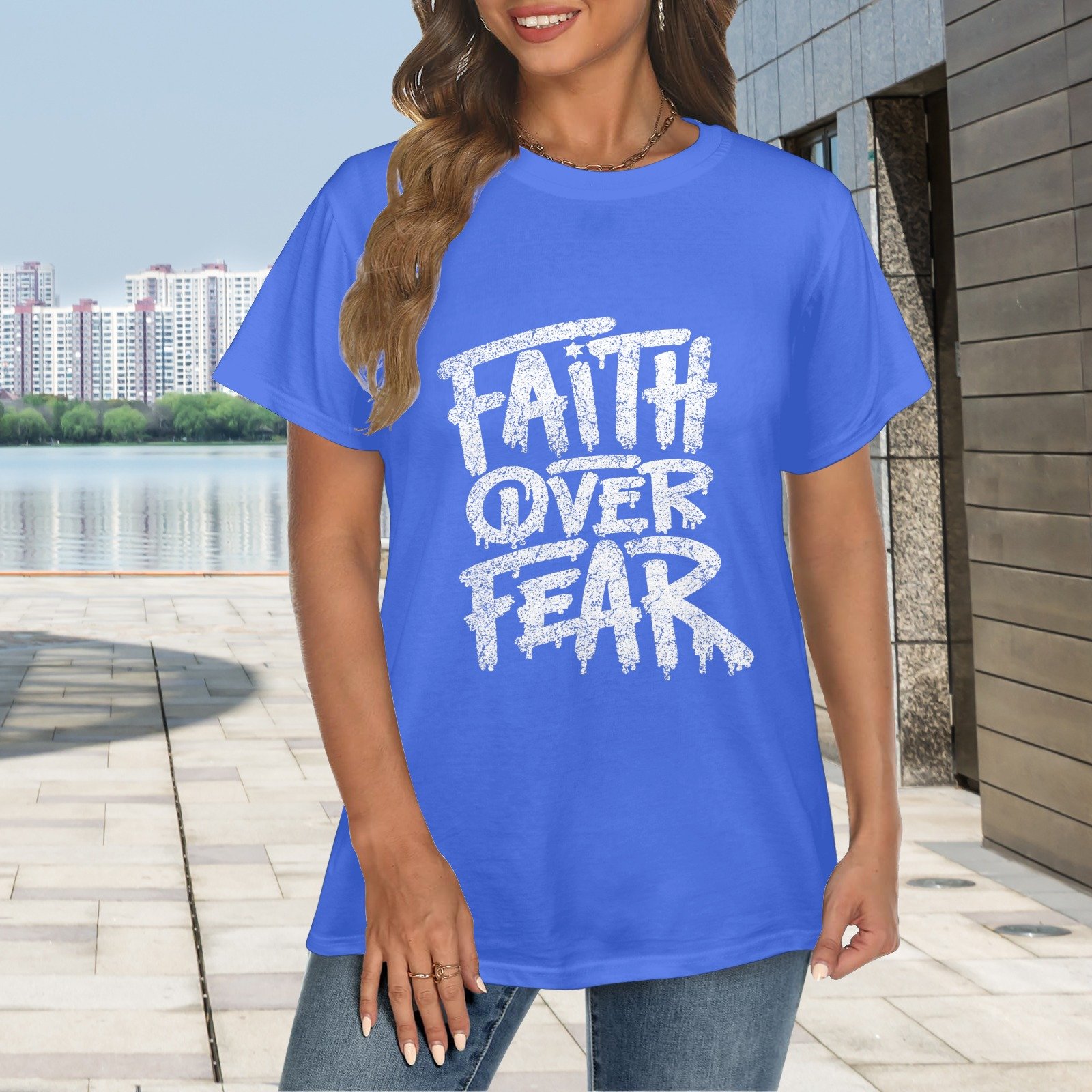 Women's Crewneck Short Sleeve T-Shirt