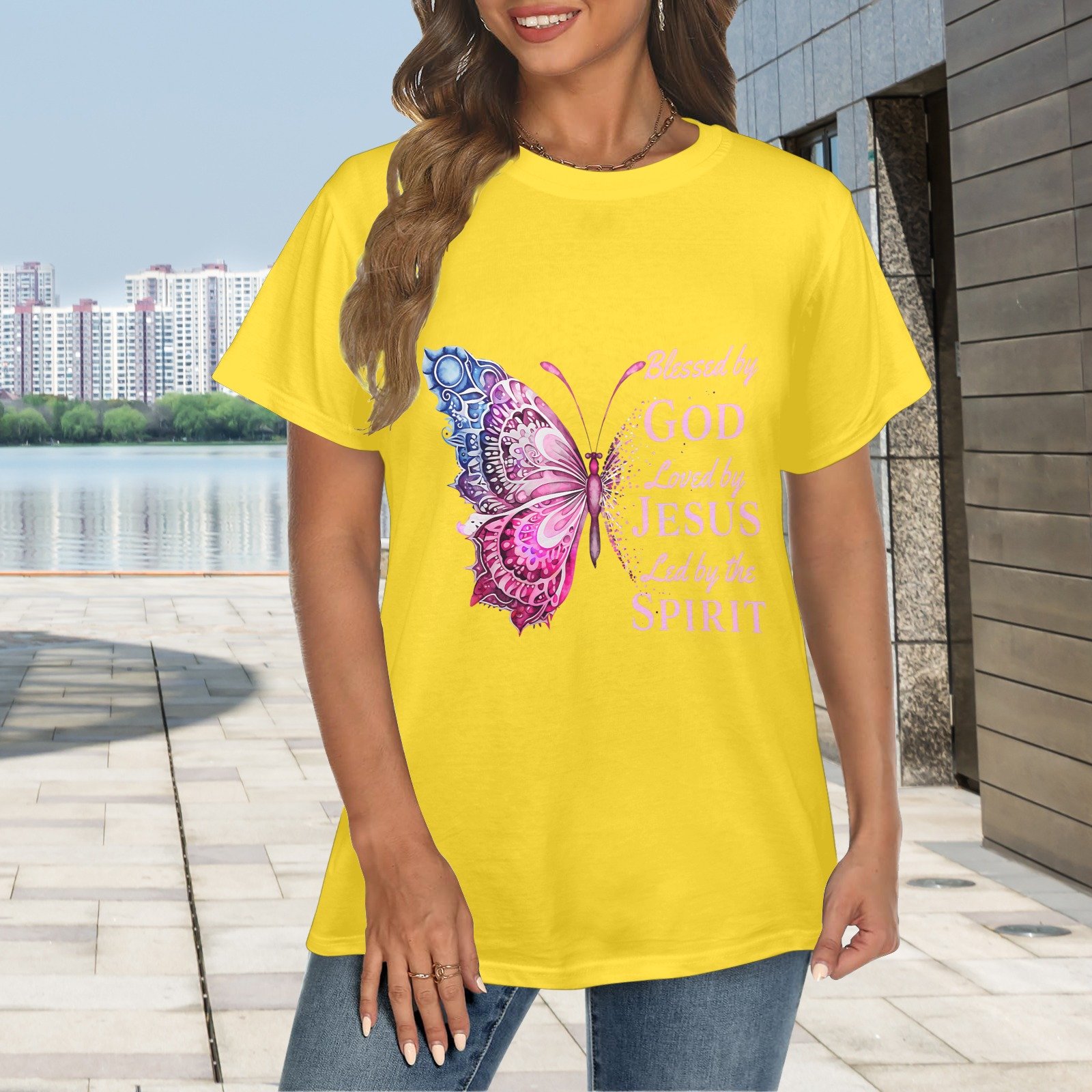 Women's Crewneck Short Sleeve T-Shirt