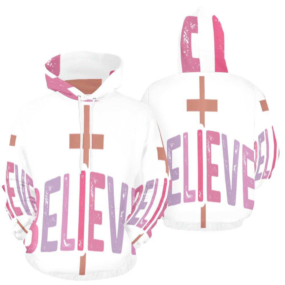 Women’s All-Over Print Christian Hoodie Faith-filled comfort. Spirit-led style. - Image 4