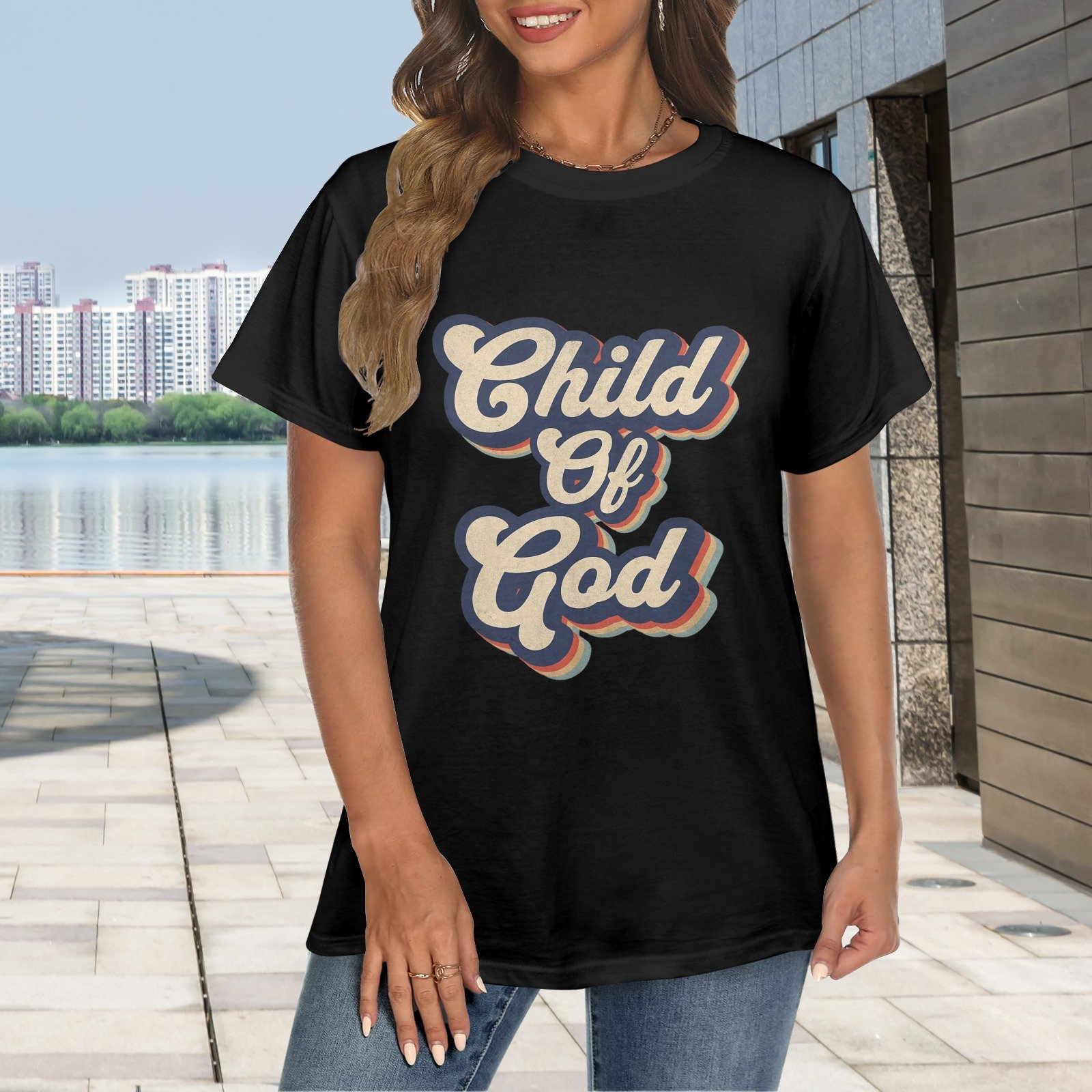 Women's Crewneck Short Sleeve T-Shirt