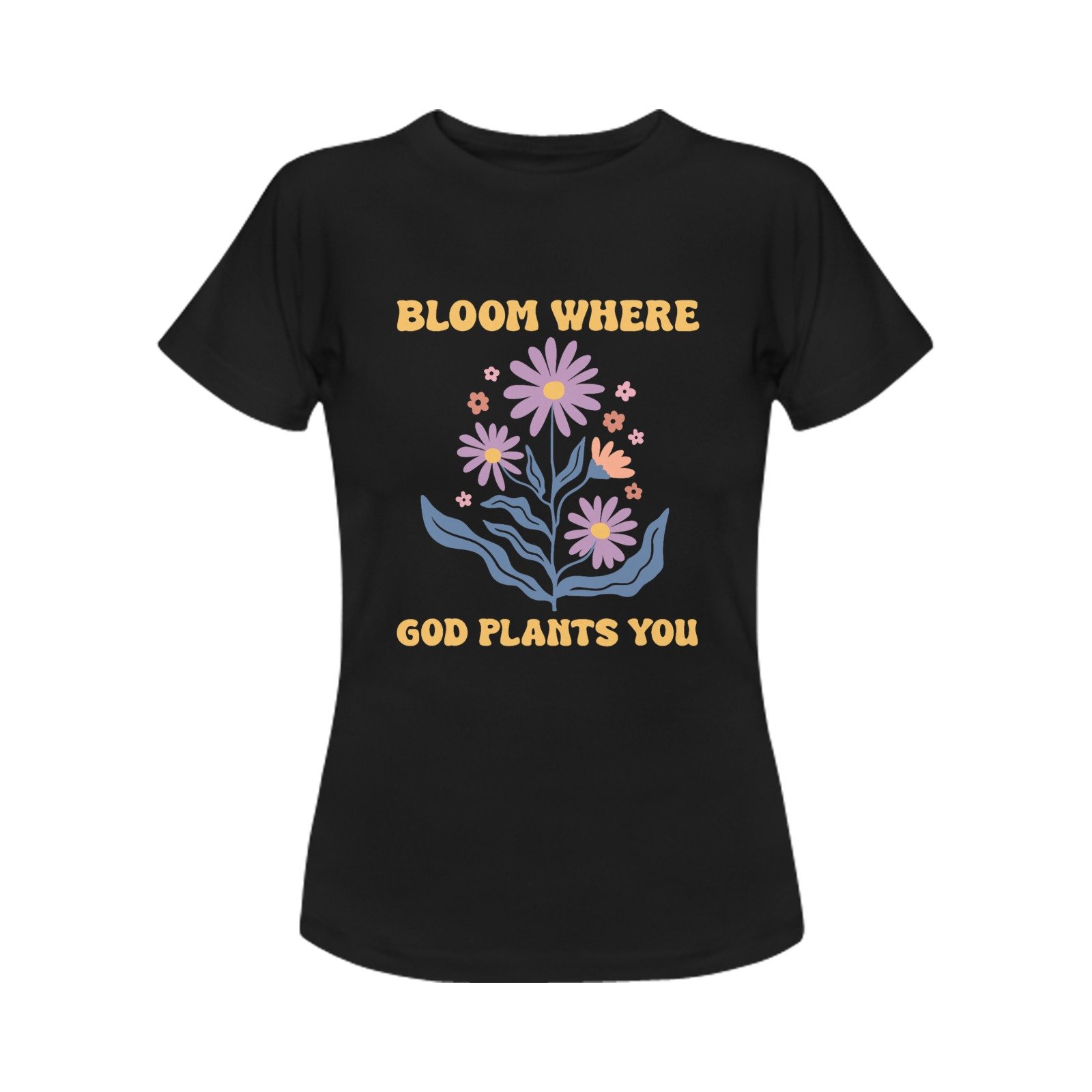 Women's Crewneck Short Sleeve T-Shirt - Image 4