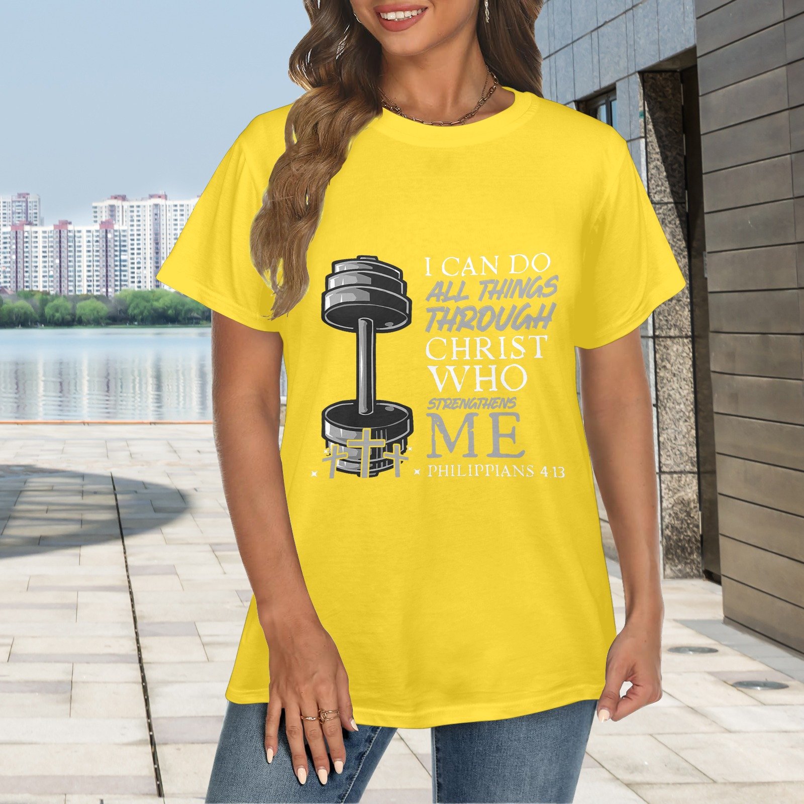 Women's Crewneck Short Sleeve T-Shirt