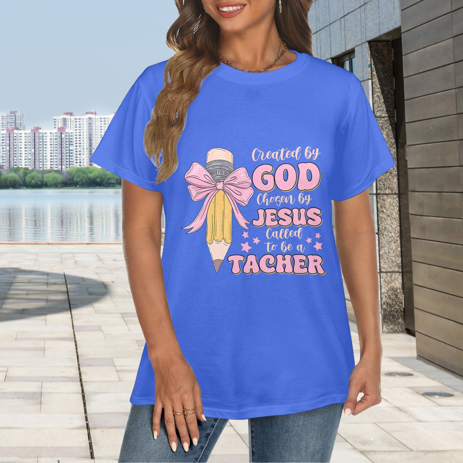 Women's Crewneck Short Sleeve T-Shirt