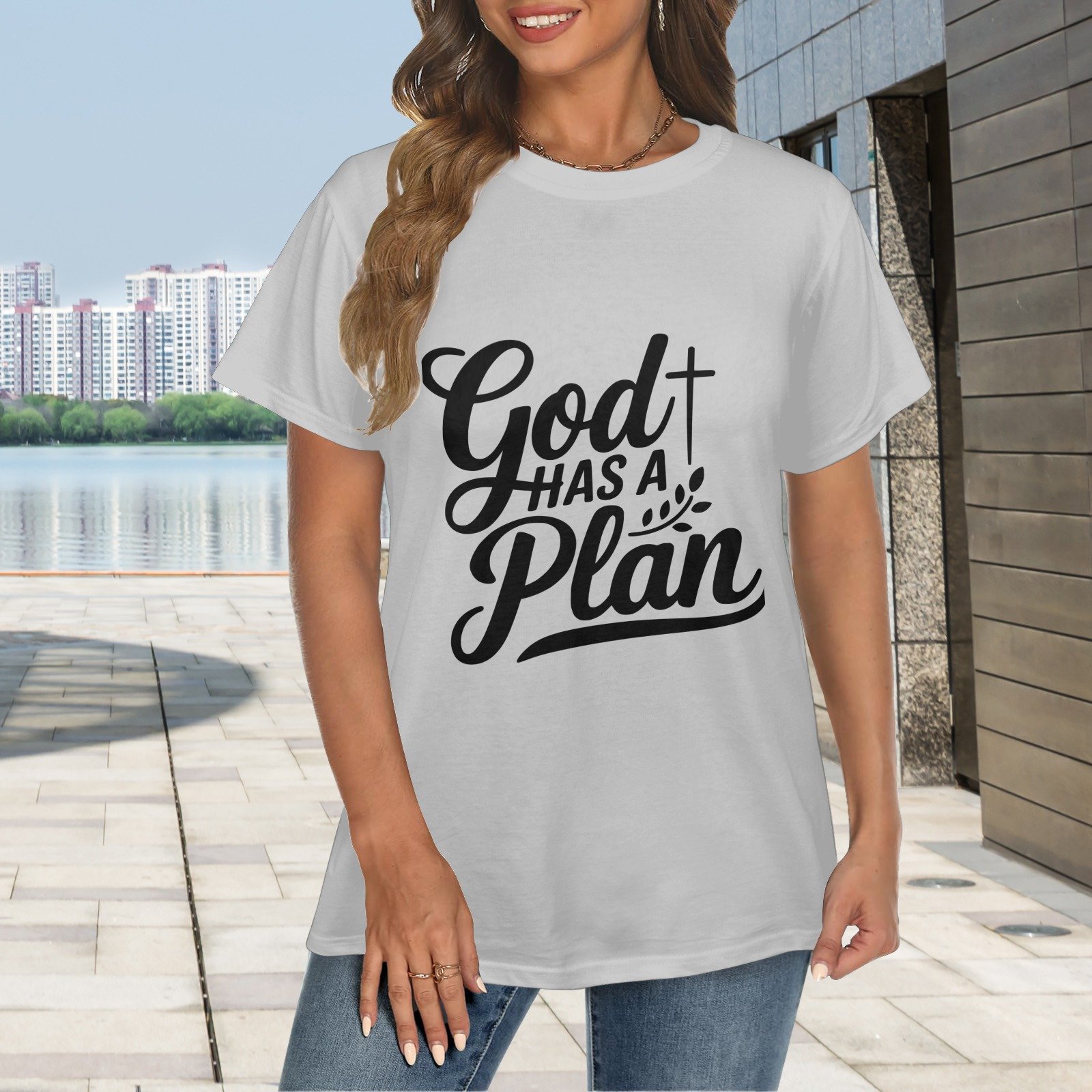 Women's Crewneck Short Sleeve T-Shirt