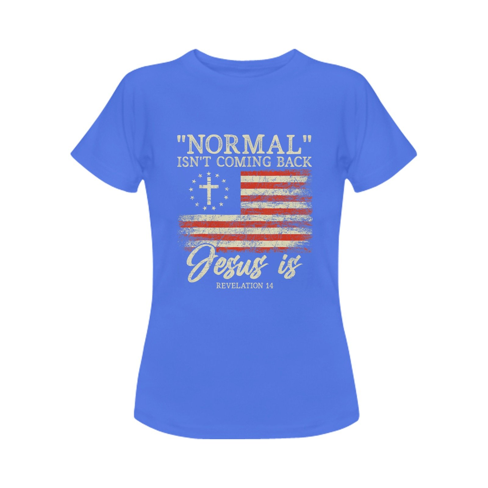 Women's Crewneck Short Sleeve T-Shirt - Image 4