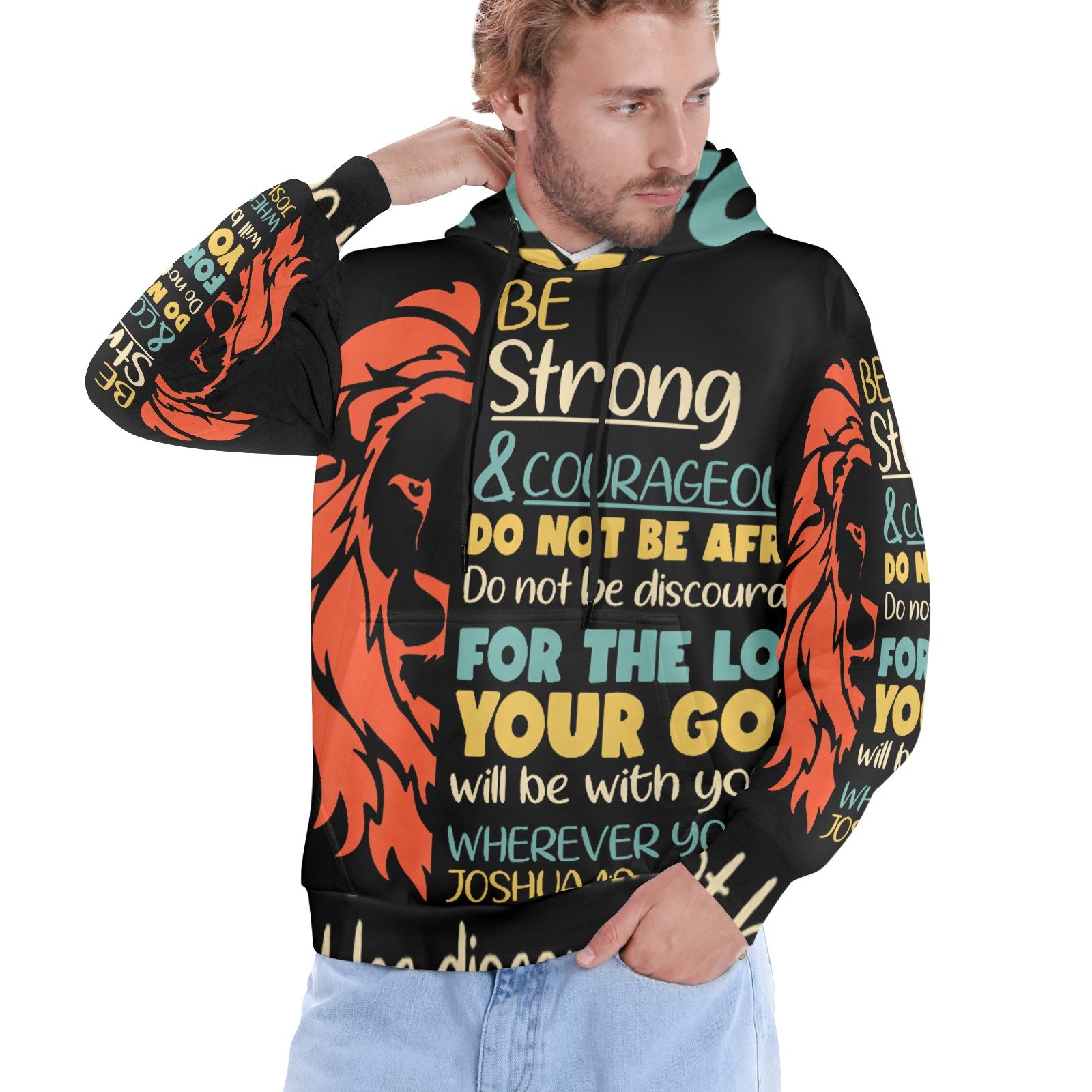 Men's All Over Print Hoodie - Image 2