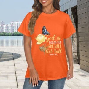 Women's Crewneck Short Sleeve T-Shirt