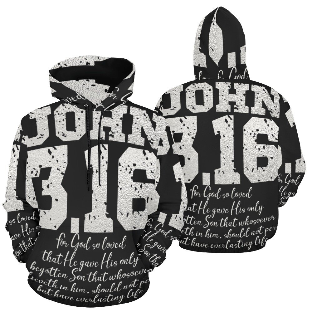 Women’s All-Over Print Christian Hoodie Faith-filled comfort. Spirit-led style. - Image 4
