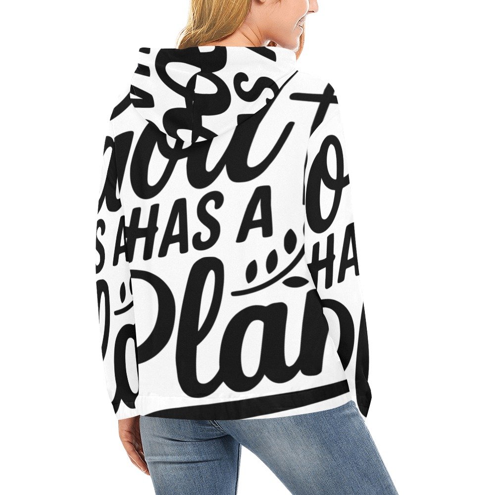 Women’s All-Over Print Christian Hoodie Faith-filled comfort. Spirit-led style. - Image 2