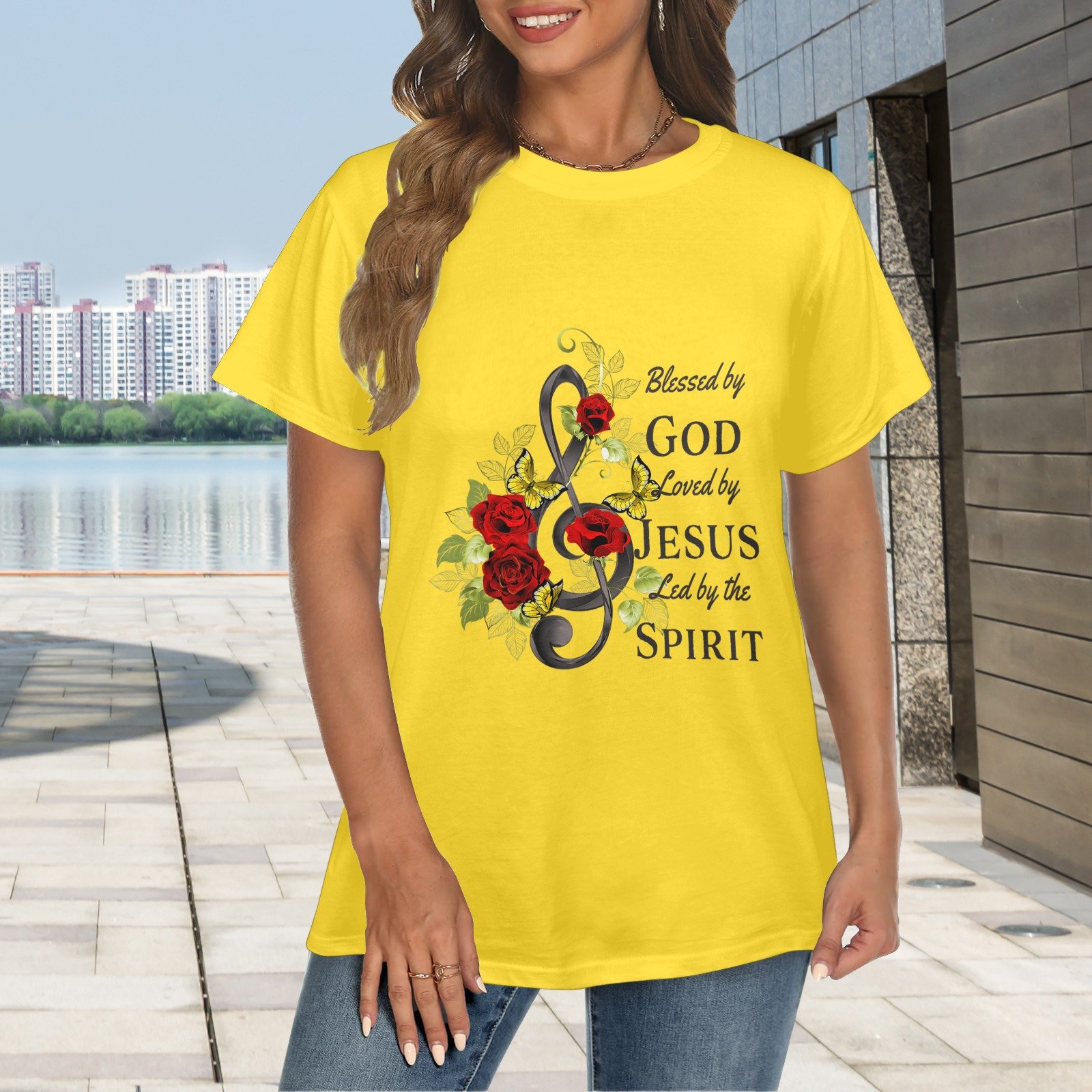 Women's Crewneck Short Sleeve T-Shirt