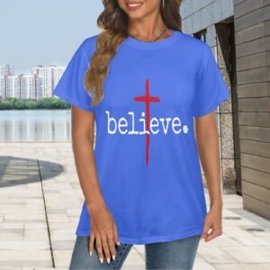 Women's Crewneck Short Sleeve T-Shirt