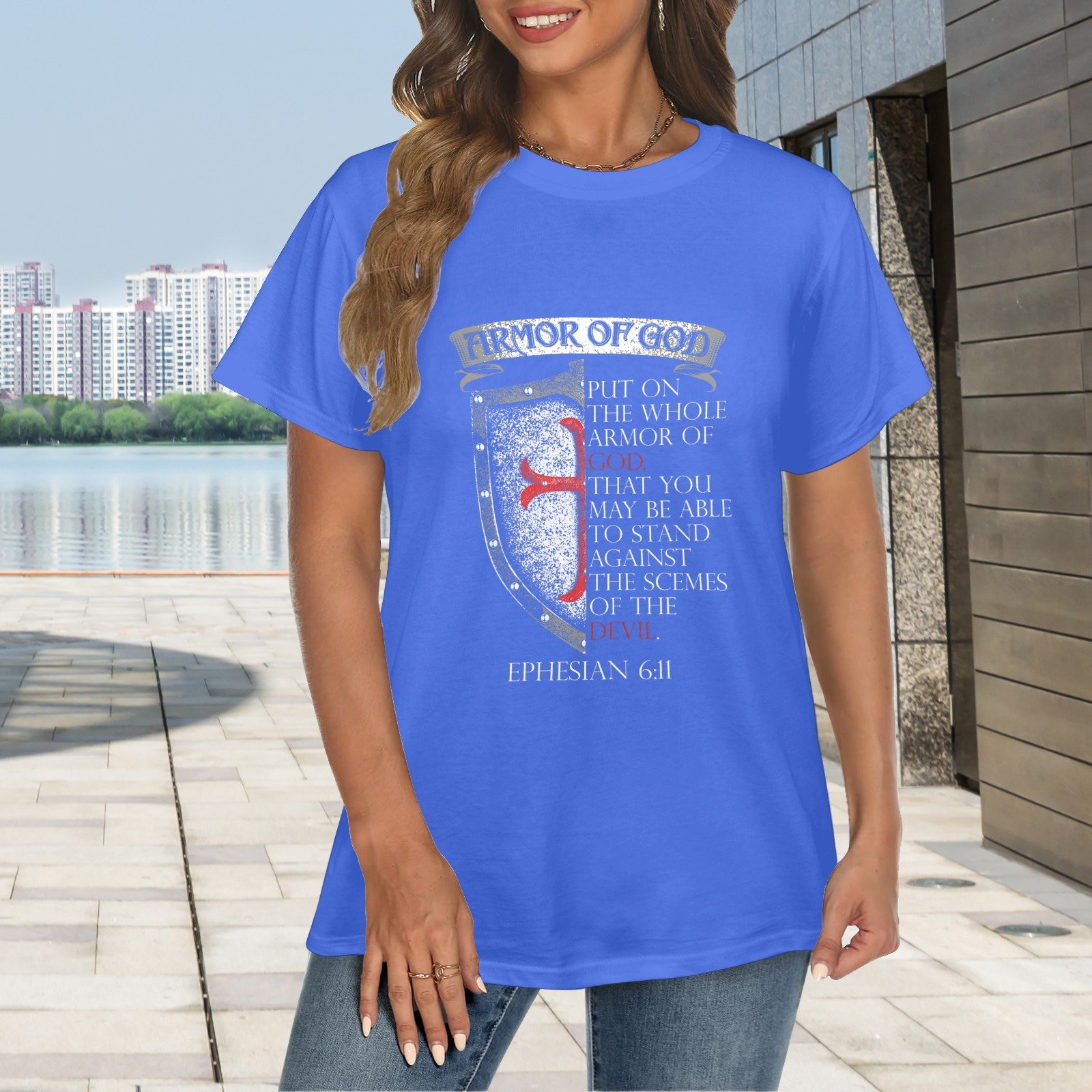 Women's Crewneck Short Sleeve T-Shirt