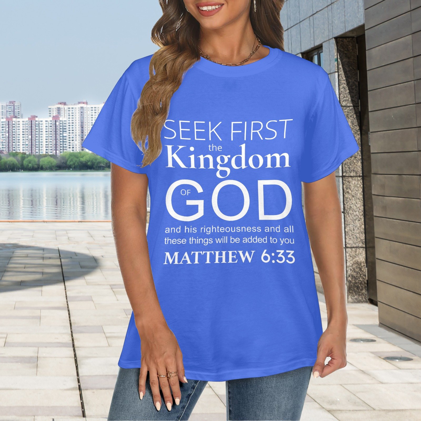 Women's Crewneck Short Sleeve T-Shirt