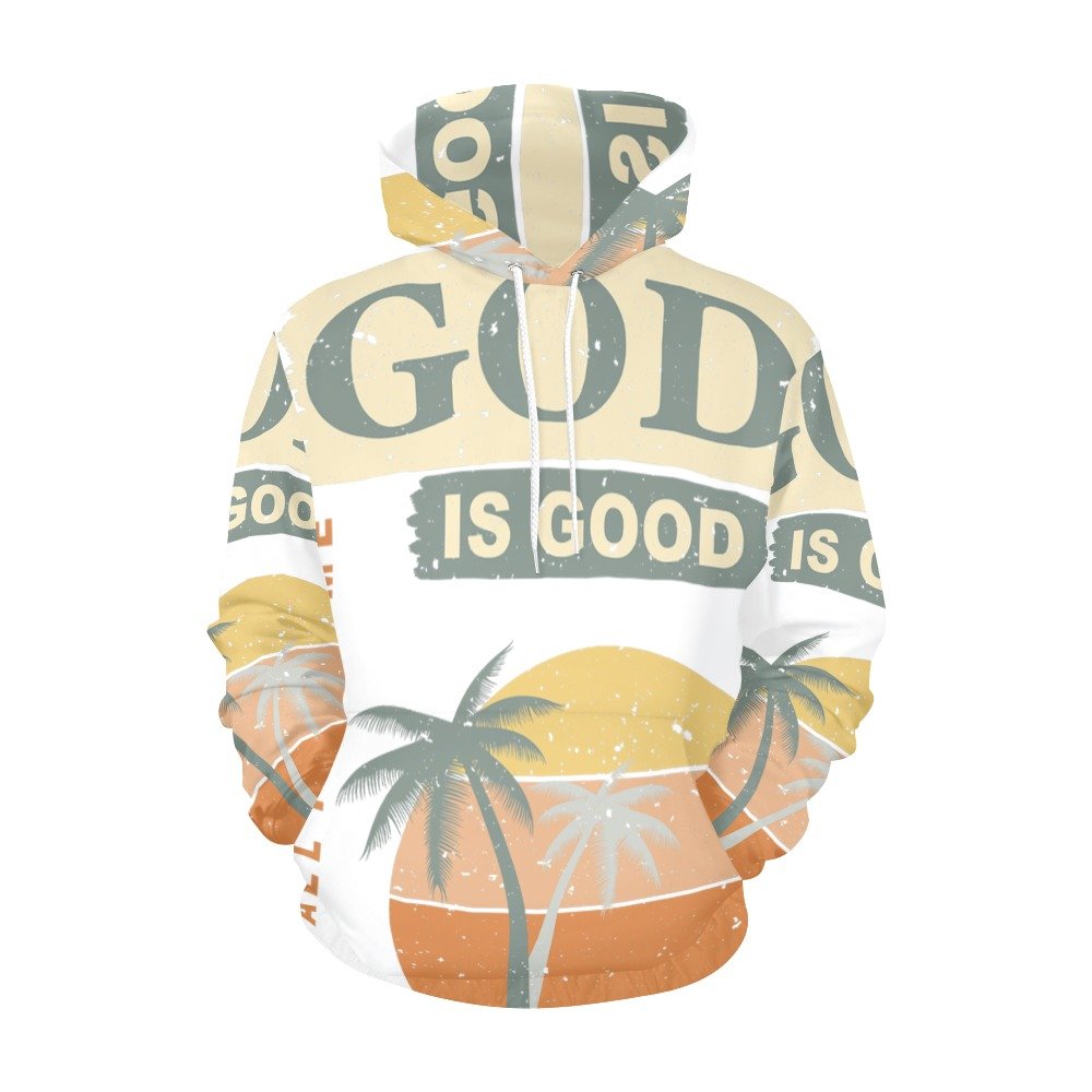 Women’s All-Over Print Christian Hoodie Faith-filled comfort. Spirit-led style. - Image 3