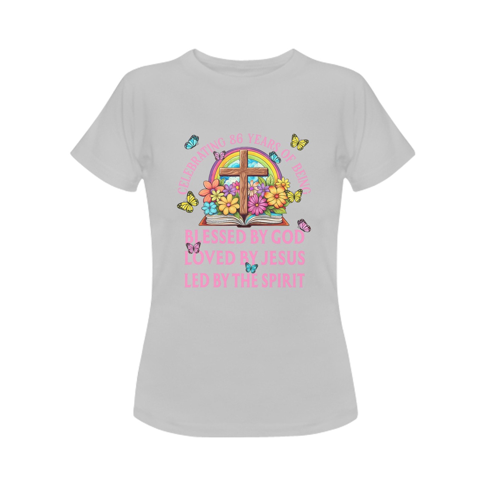 Women's Crewneck Short Sleeve T-Shirt - Image 4