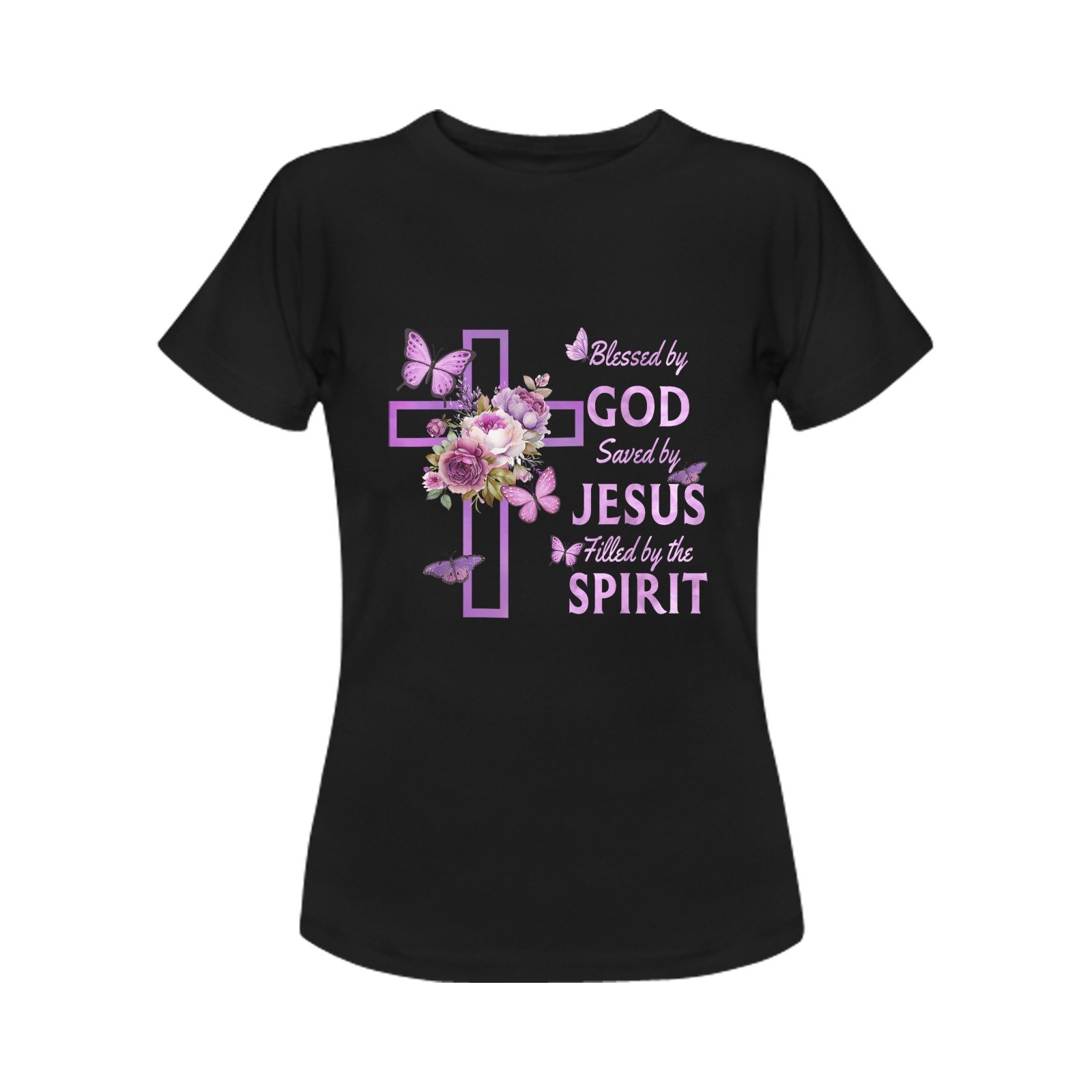 Women's Crewneck Short Sleeve T-Shirt - Image 4